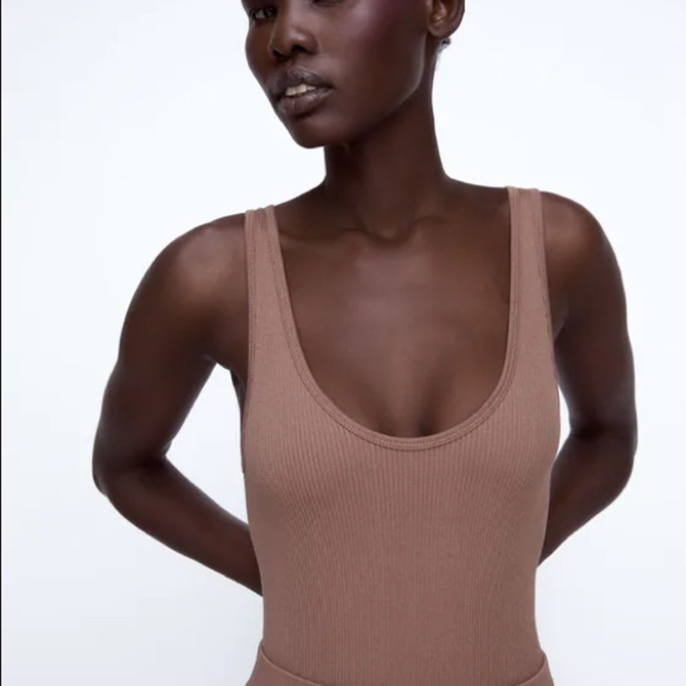 Pink Sleeveless Zara Bodysuit Size XS-S